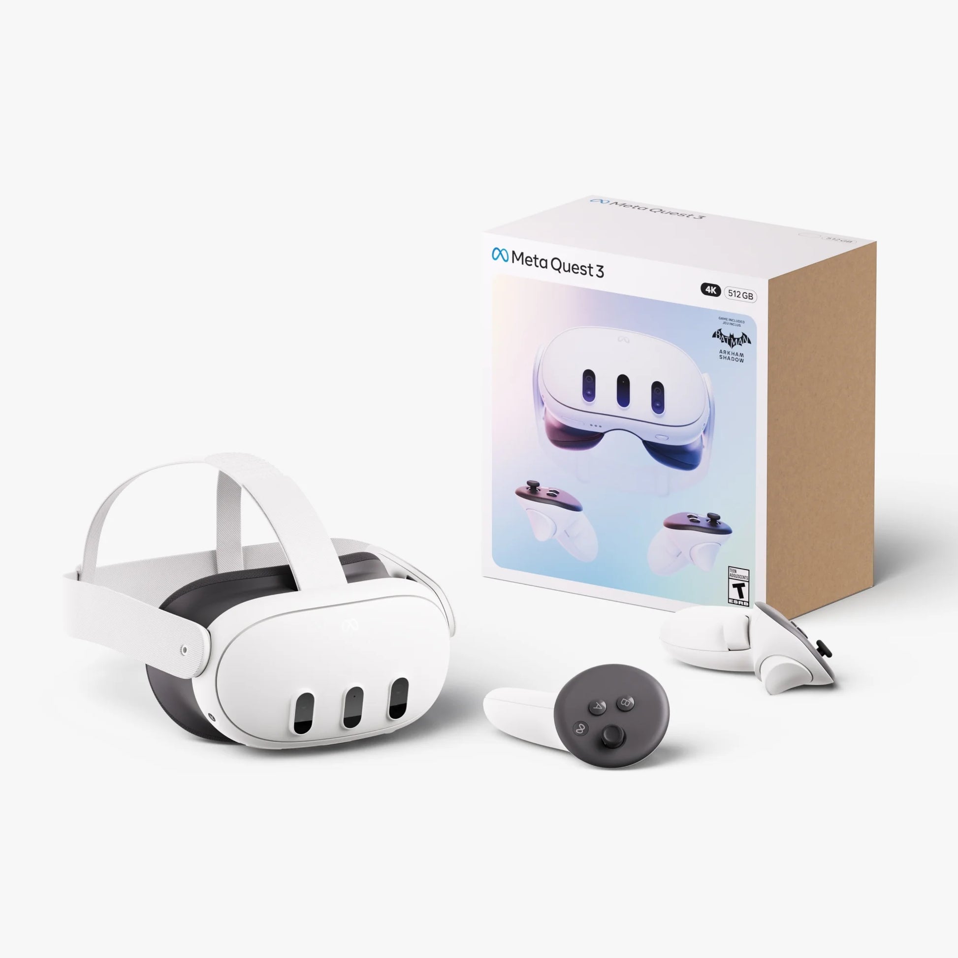 Quest 3 512GB – Get Batman: Arkham Shadow and a 3-Month Trial of  Horizon+ Included – All-In-One Headset