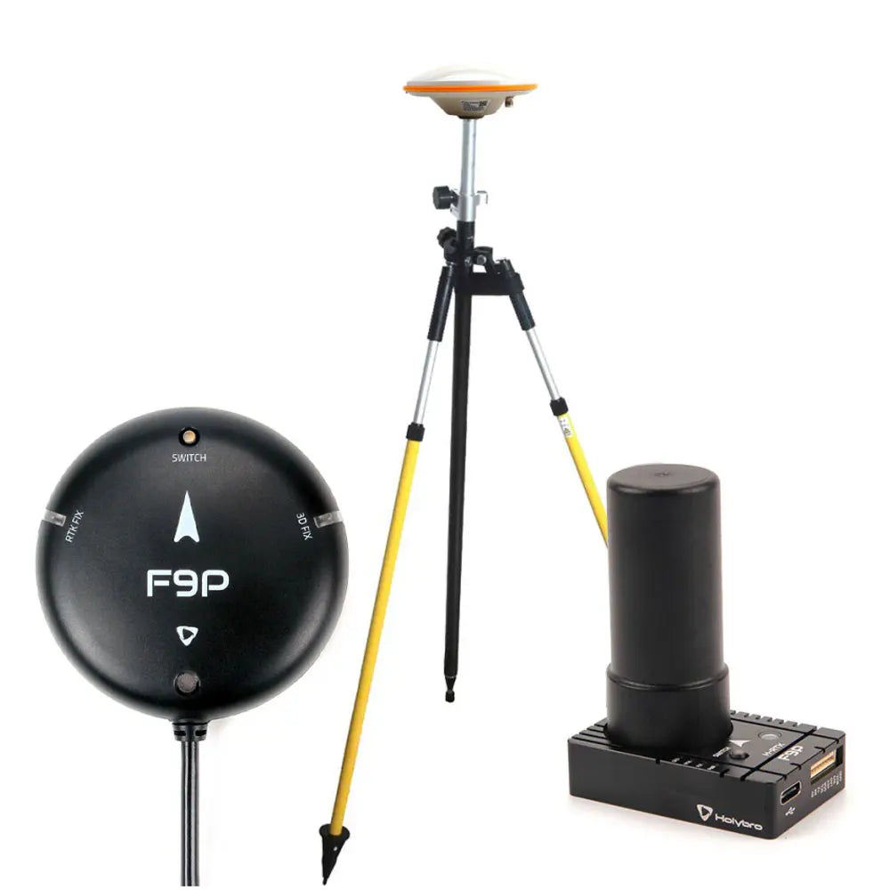 Holybro H-RTK F9P Rover Lite | H-RTK F9P Helical | H-RTK F9P Base for GNSS GLONASS Galileo Beidou for Pixhawk Flight Controller