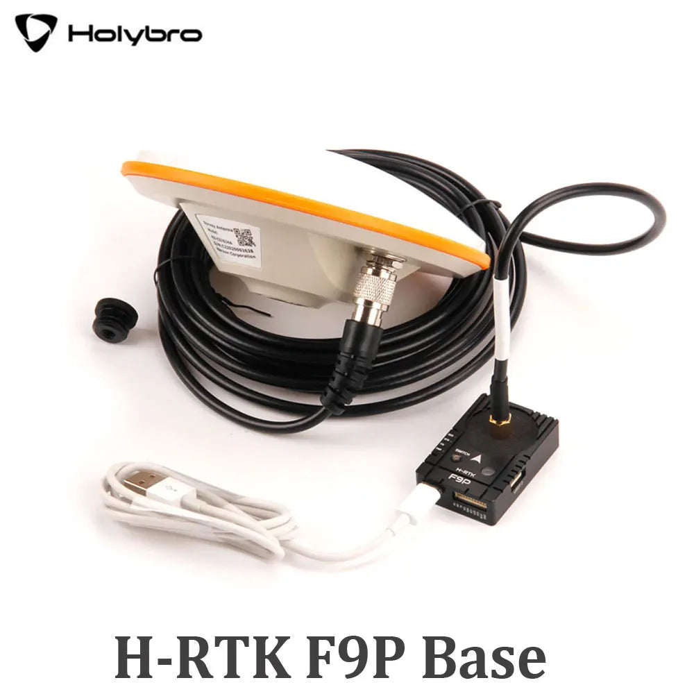 Holybro H-RTK F9P Rover Lite | H-RTK F9P Helical | H-RTK F9P Base for GNSS GLONASS Galileo Beidou for Pixhawk Flight Controller
