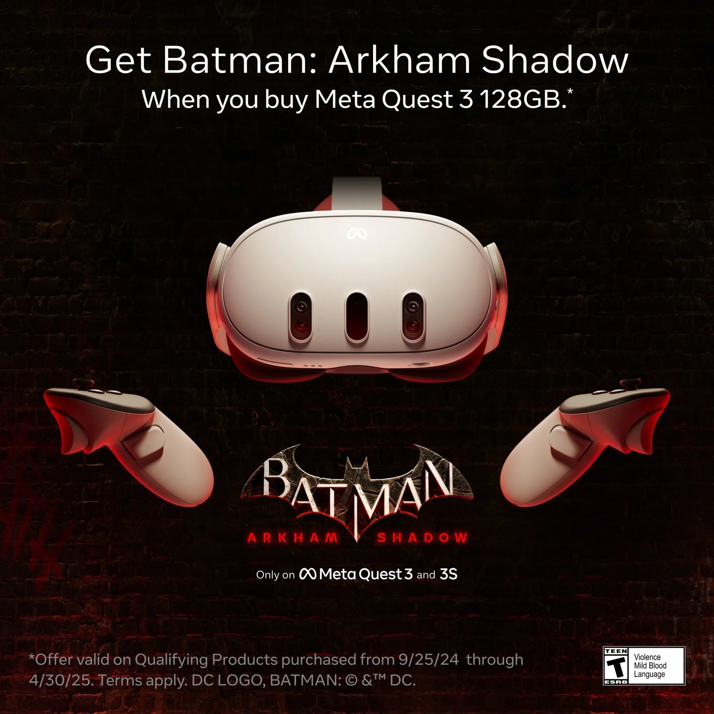 Quest 3 512GB – Get Batman: Arkham Shadow and a 3-Month Trial of  Horizon+ Included – All-In-One Headset
