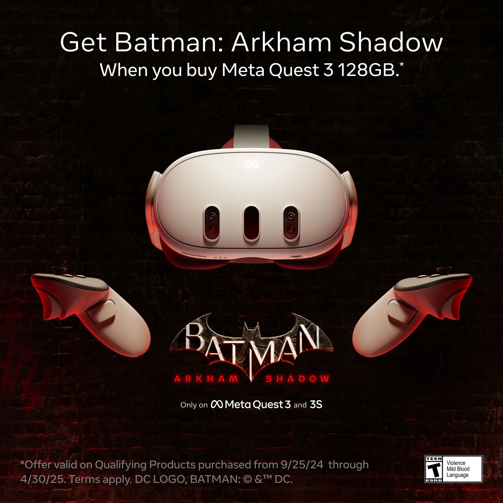 Quest 3 512GB – Get Batman: Arkham Shadow and a 3-Month Trial of  Horizon+ Included – All-In-One Headset