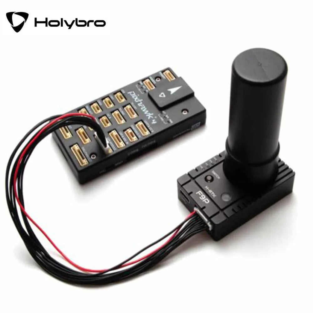 Holybro H-RTK F9P Rover Lite | H-RTK F9P Helical | H-RTK F9P Base for GNSS GLONASS Galileo Beidou for Pixhawk Flight Controller